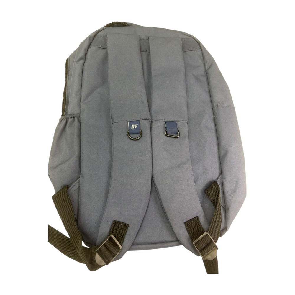 Education First Ef Backpack Gray School Travel Bag - image 3